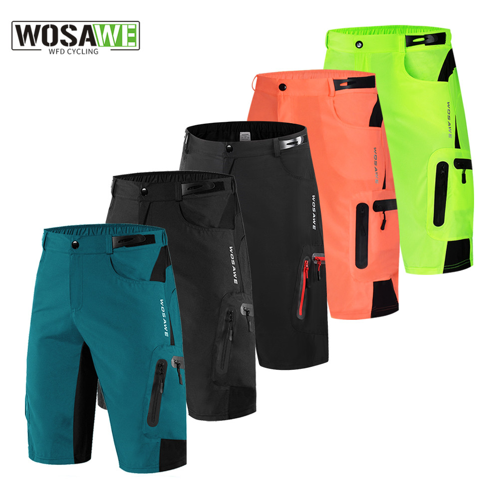 Cycling Commuter Trousers - WOSAWE Pantaloncini Motocross Racing Moto MTB