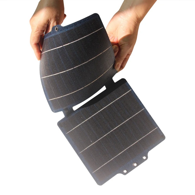 Usb Charger Dynamo - Caricatore solare pieghevole da 10 W
