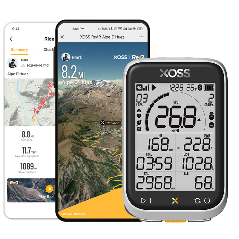 Computer GPS per bici XOSS G3  - Commuter Cycling recensione e prezzo