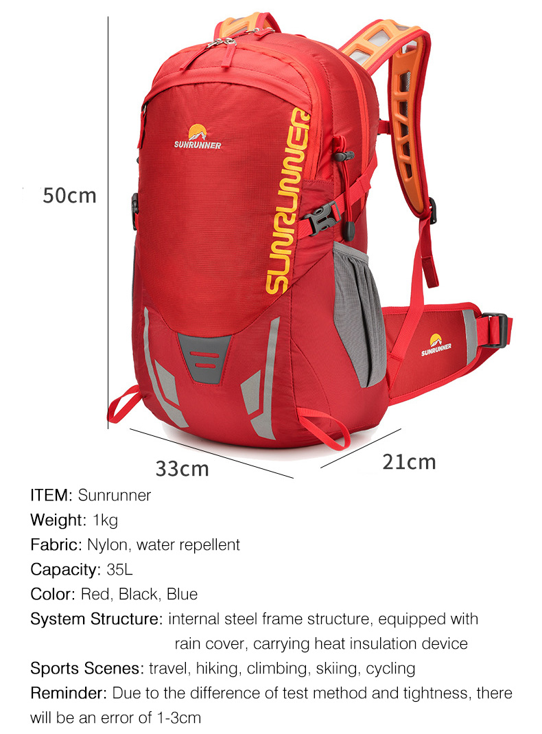 Zaino da Escursionismo 35L, Gr - Cycling Commuter Bag recensione e prezzo