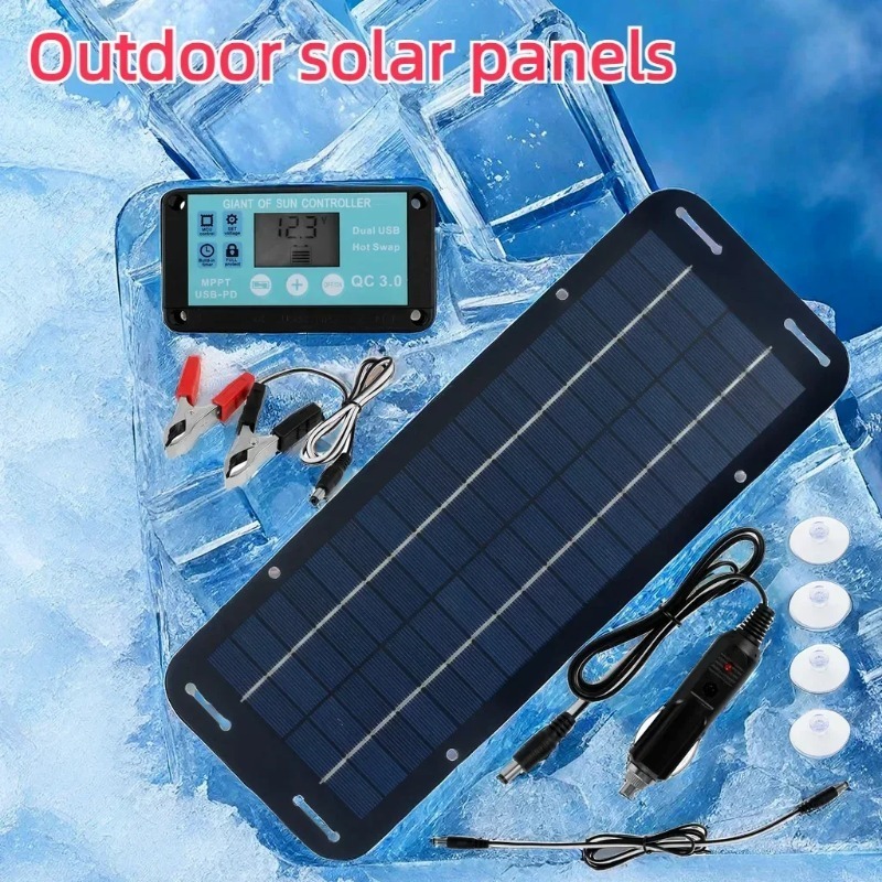 Kit pannello solare 12V Carica - Usb Charger Dynamo recensione e prezzo