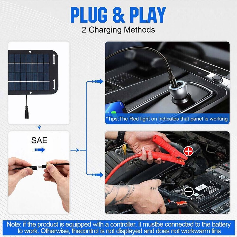 Kit pannello solare 12V Carica - Usb Charger Dynamo recensione e prezzo