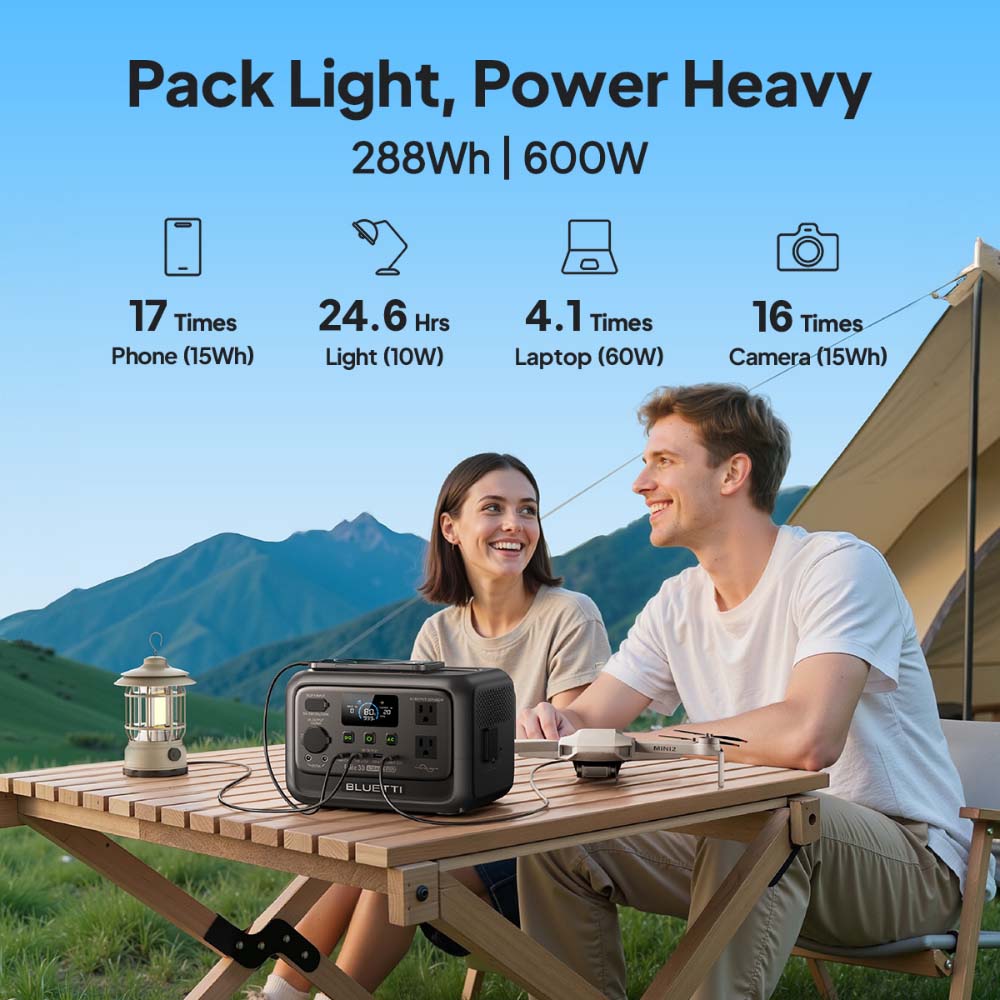 【Rinnovato】BLUETTI Elite 30 V2 - Usb Charger Dynamo recensione e prezzo