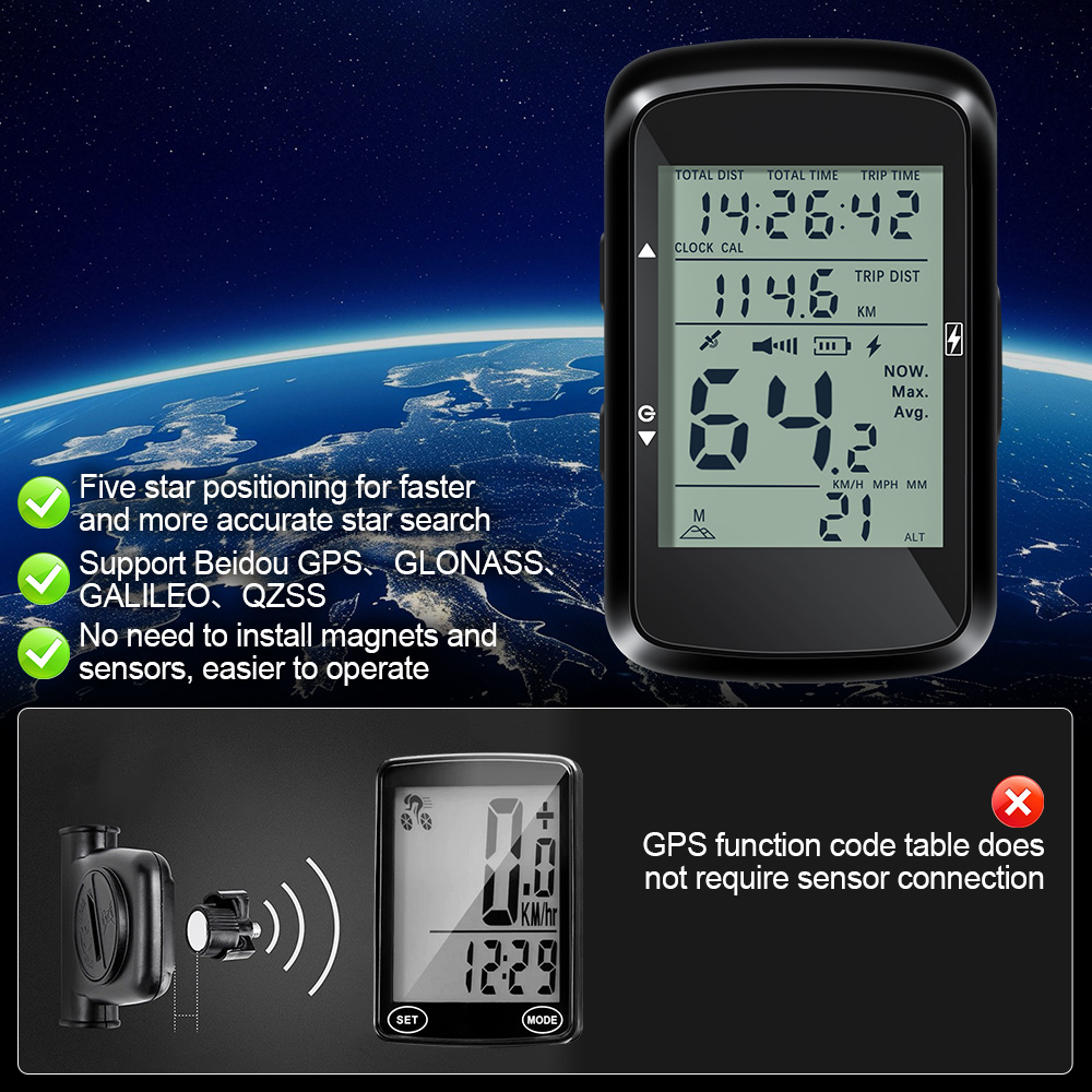 Computer GPS Wireless NEWBOLER - Commuter Cycling recensione e prezzo