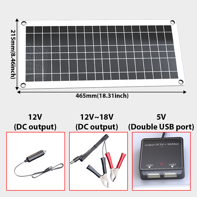 Kit Pannello Solare 1000W 12V  - Usb Charger Dynamo recensione e prezzo