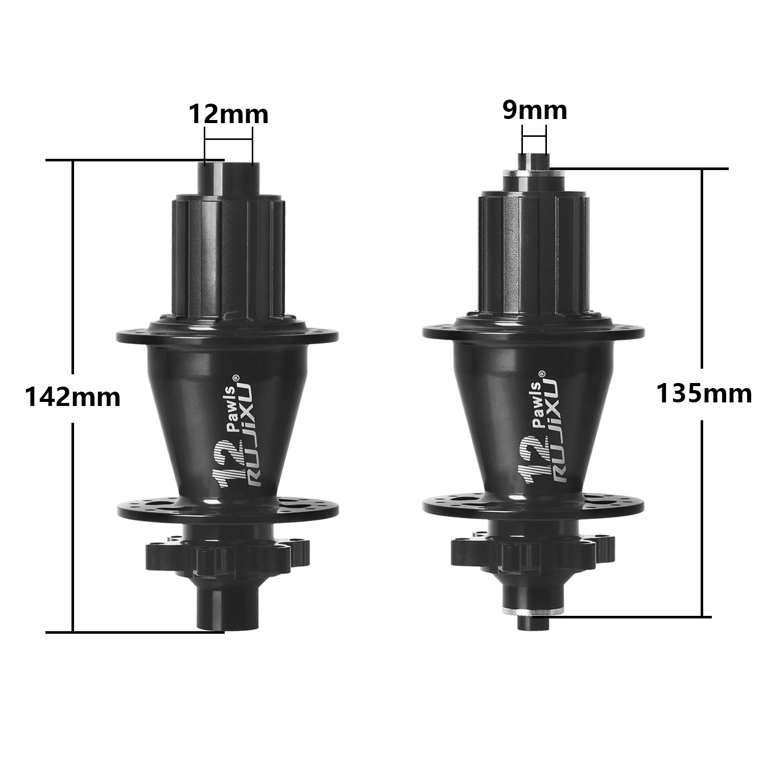 RUJIXU Mozzo MTB a 12 raggi pe - Dynamo Hub Front recensione e prezzo